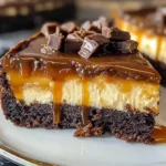 Caramel Brownie Cheesecake