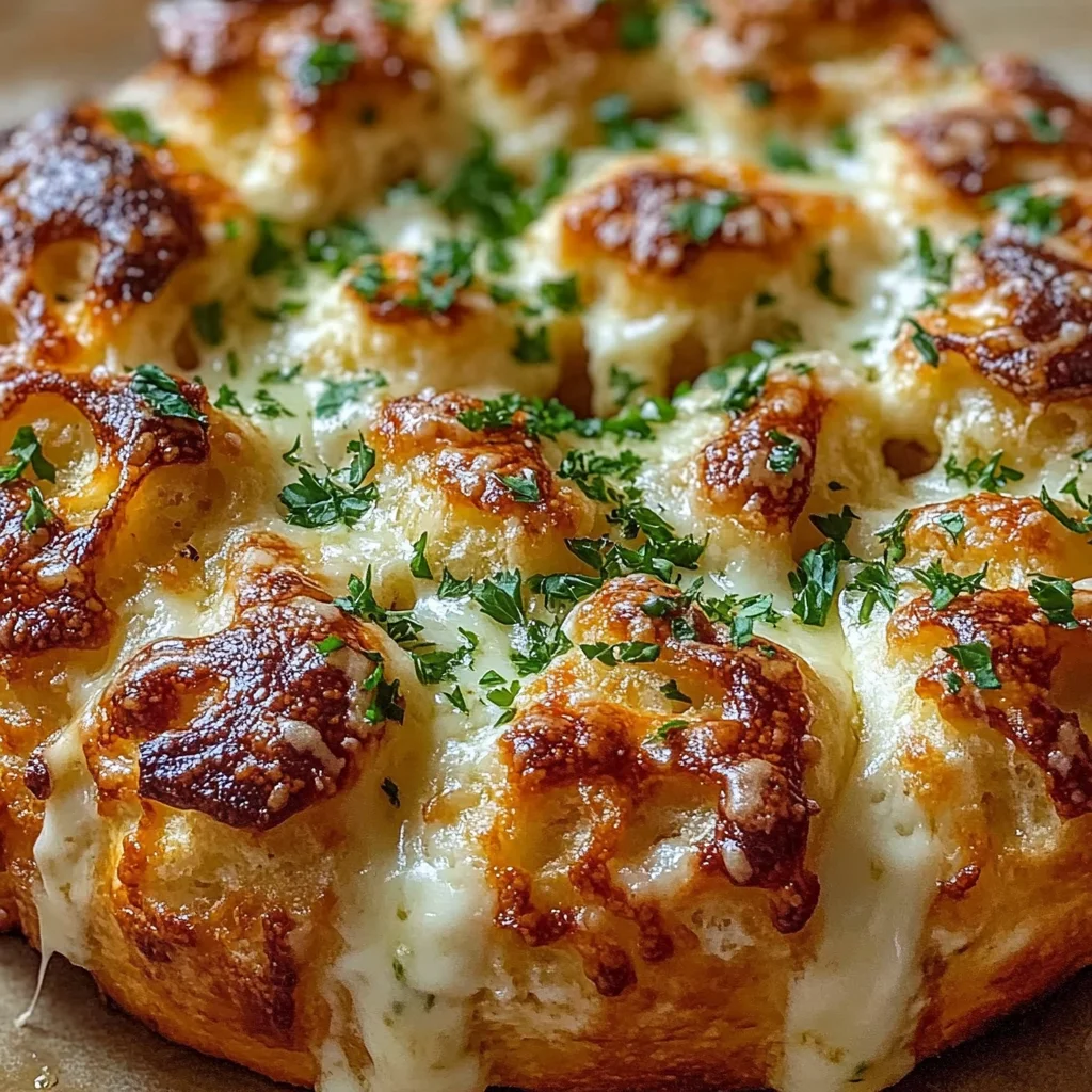 Chicken Alfredo Monkey Bread