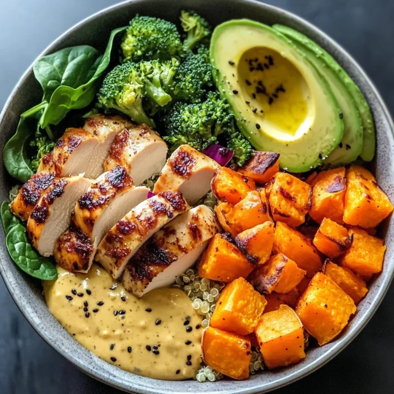 Chicken & Sweet Potato Buddha Bowl