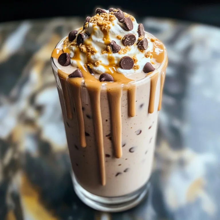 Chocolate Chip Cookie Dough Protein Shake
