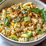 Creamy Street Corn Pasta Salad
