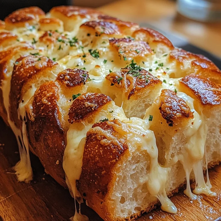 Garlic Parmesan Pull-Apart Bread