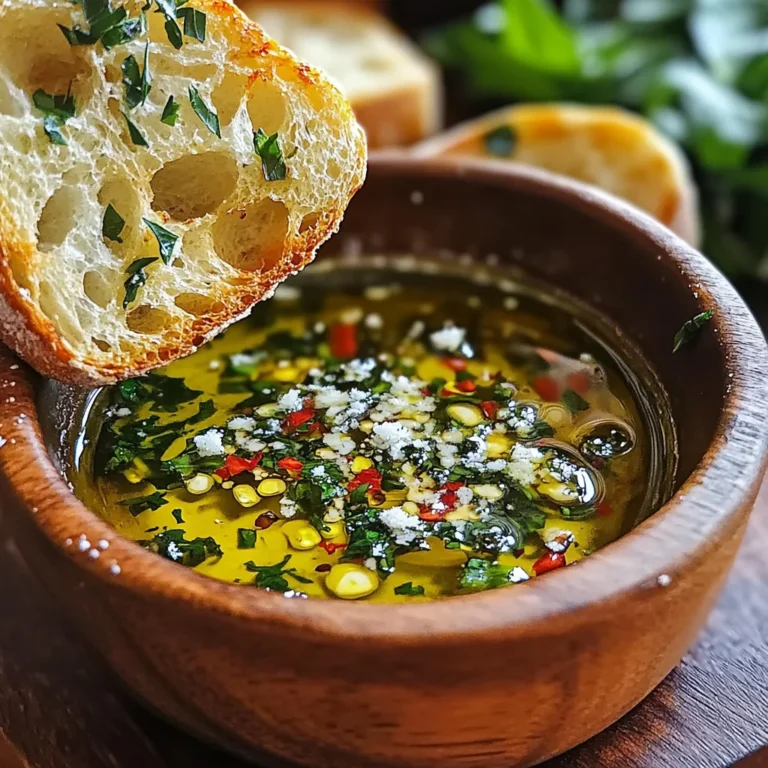 Irresistible Olive Oil Bread Dip