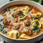 Meatball Tortellini Soup