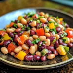 Rainbow Bean Salad: A Vibrant & Healthy Recipe