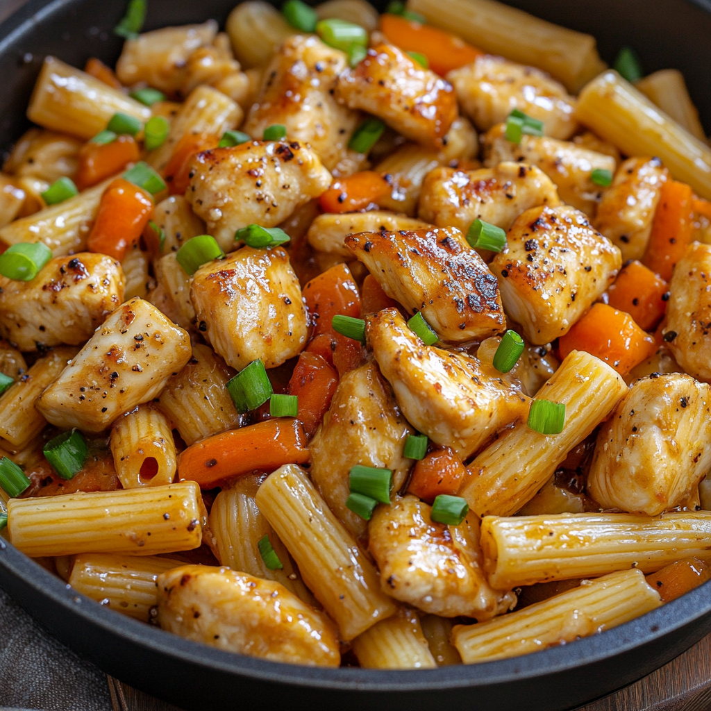 Honey Pepper Chicken Panini Pasta