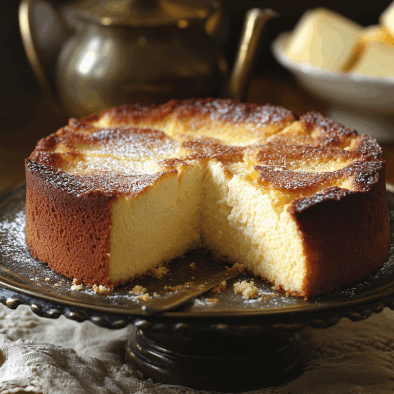 MIGLIACCIO: RICOTTA AND SEMOLINA CAKE