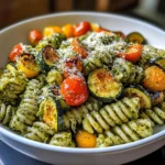 30-Minute Pesto Pasta with Roasted Veggies: A Flavor Bomb!