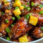 Brown Sugar Pineapple Wings