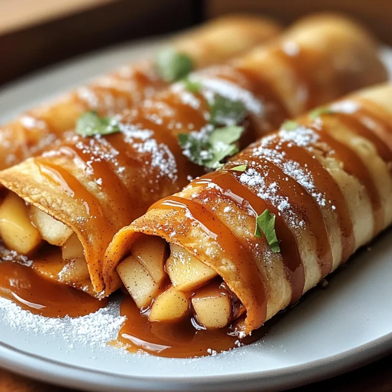 Caramel Apple Taquitos