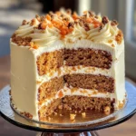 Carrot Cake with Cream Cheese Frosting is Delicious!