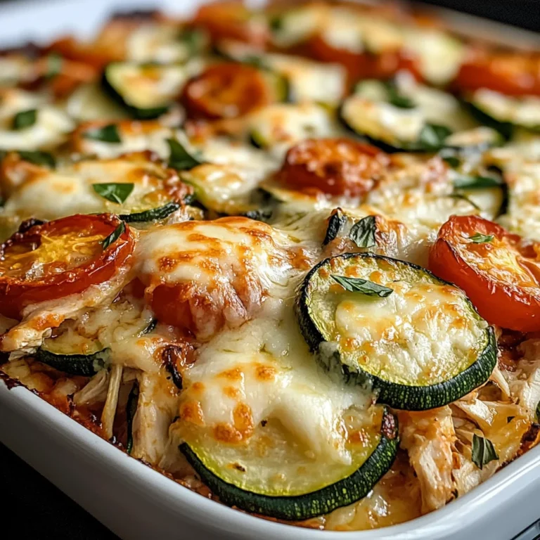 Chicken Zucchini Bake