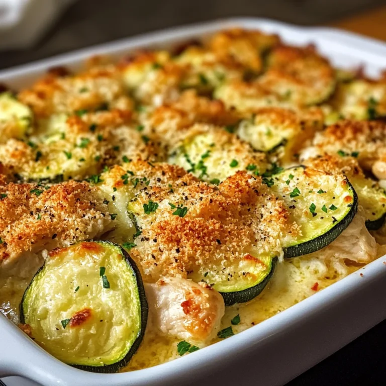 Chicken Zucchini Casserole