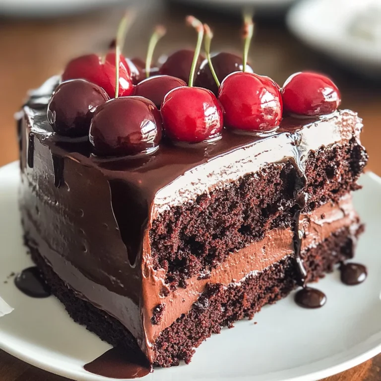 Chocolate Cherry Cake