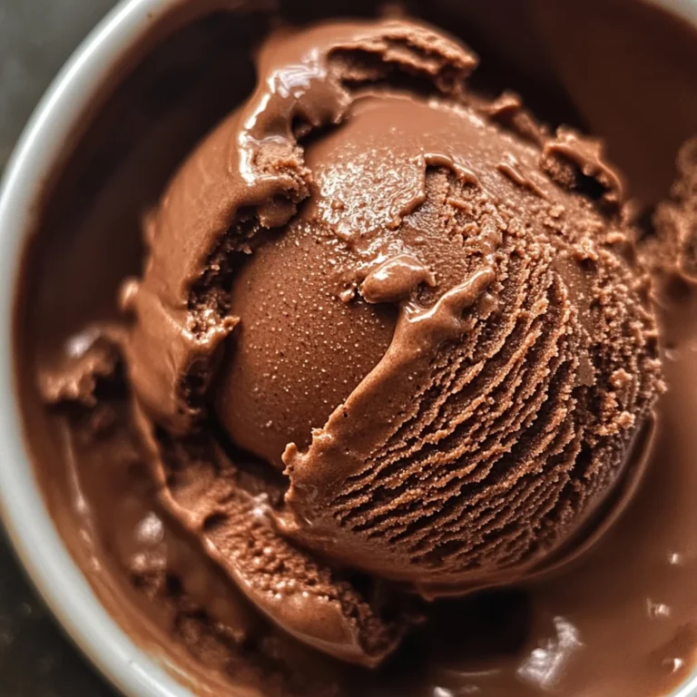Chocolate Sorbet