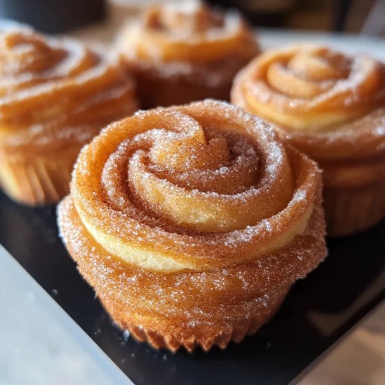 Churro Cruffins
