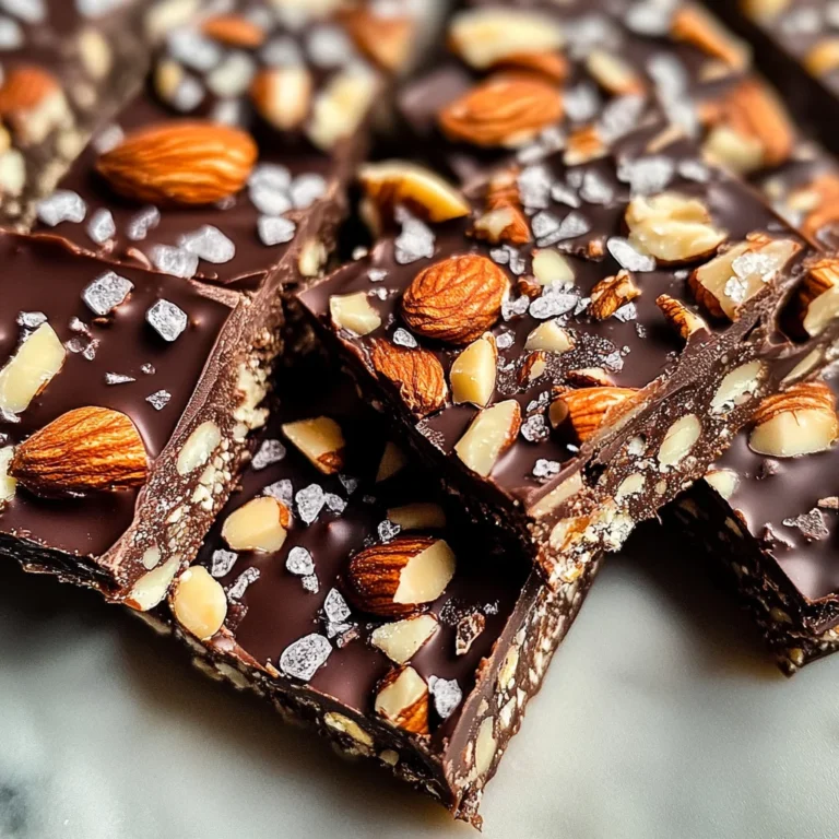 Dark Chocolate and Sea Salt Nut Bars