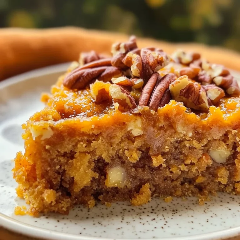 Easy Pumpkin Dump Cake