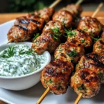 Juicy Grilled Turkey Kofta Skewers: 30-Minute Flavor Explosion