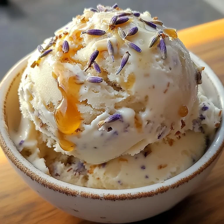 Lavender Honey Ice Cream Recipe