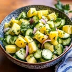 Pineapple Cucumber Salad