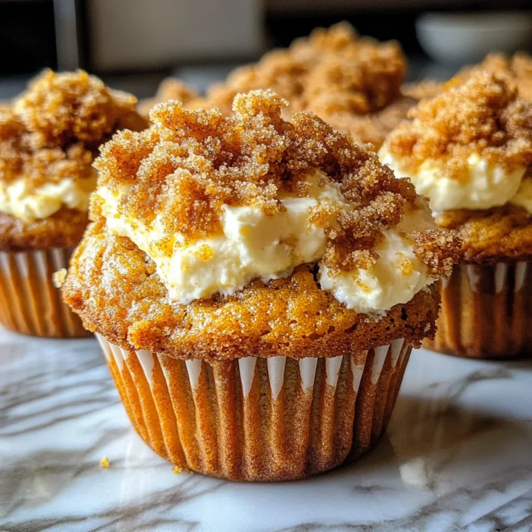 Pumpkin Cream Cheese Muffins