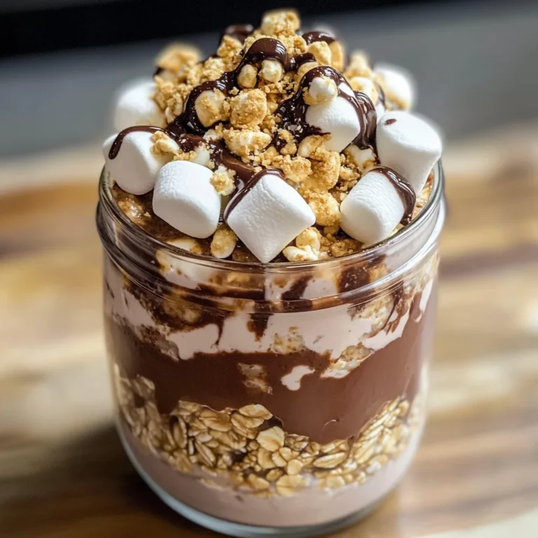 S’mores Overnight Oats