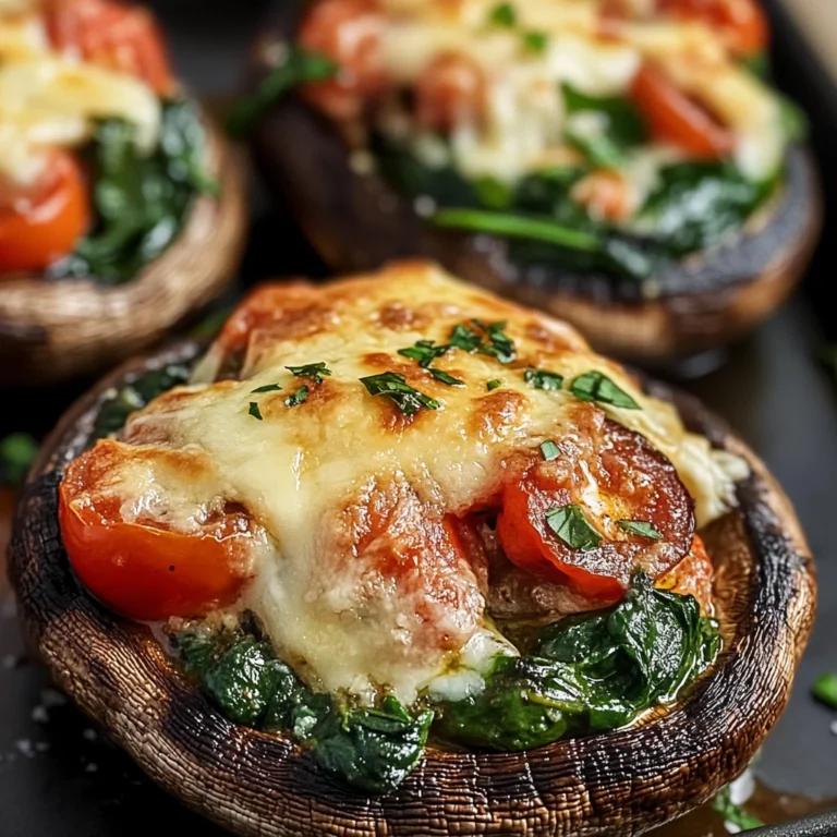 Stuffed Portobello Mushrooms