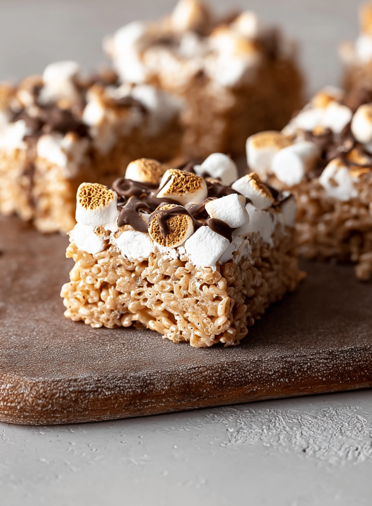 S’mores Rice Krispies Treats