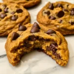 Chewy Pumpkin Chocolate Chip Cookies Recipe