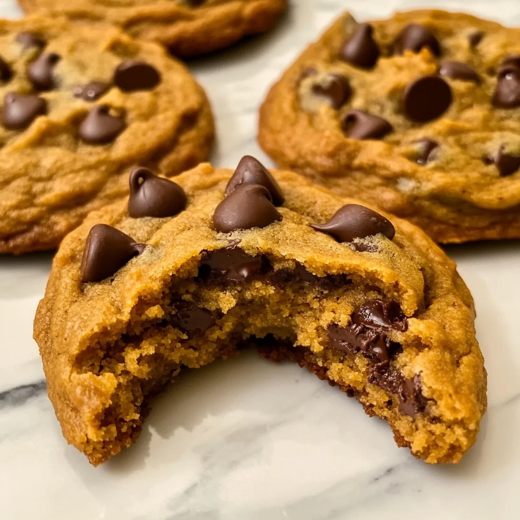 Chewy Pumpkin Chocolate Chip Cookies Recipe