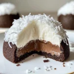 Coconut Dome with Chocolate Spread