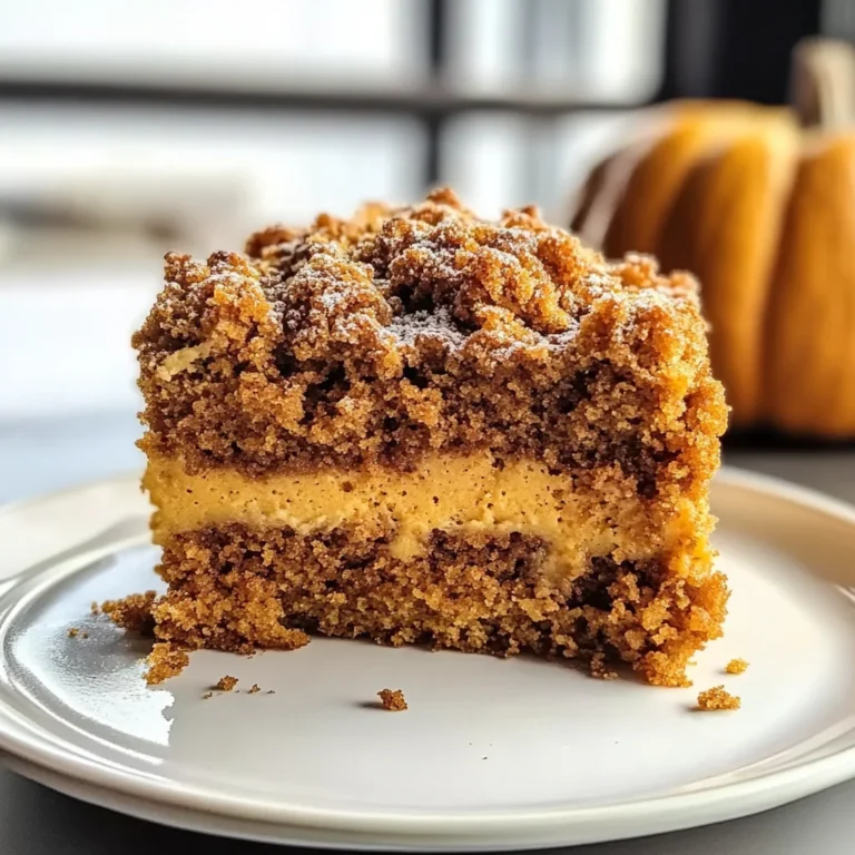 Pumpkin Coffee Cake