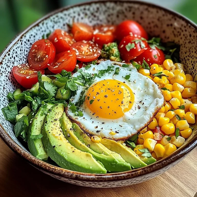 Sunshine Veggie & Egg Bowl